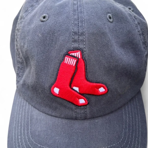 Red Sox Blue Baseball Cap Hat Fitted OSFM Unisex - Picture 2 of 6